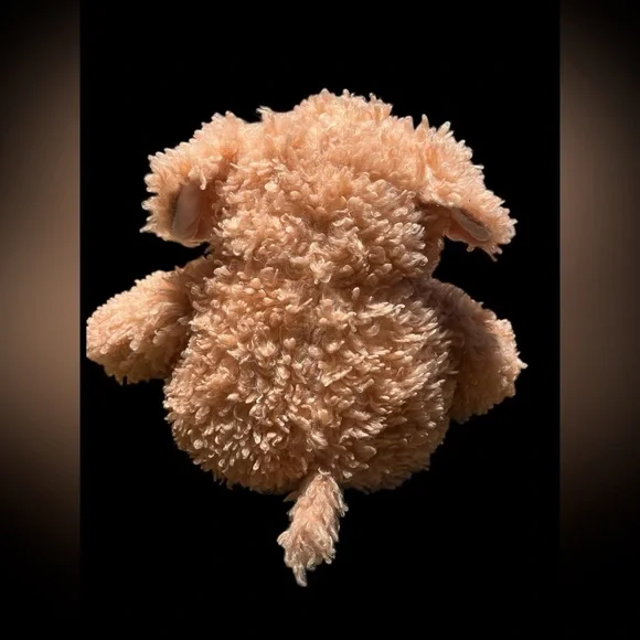 Manhattan Toy Curly Q Golden Retriever Puppy Dog Soft Blush Plush Lovey 14” - Picture 4 of 8